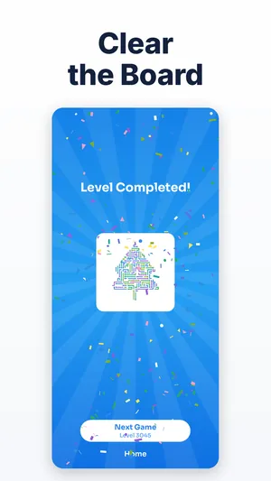 Snake Escape level completed: the cleared board and a Next Game button